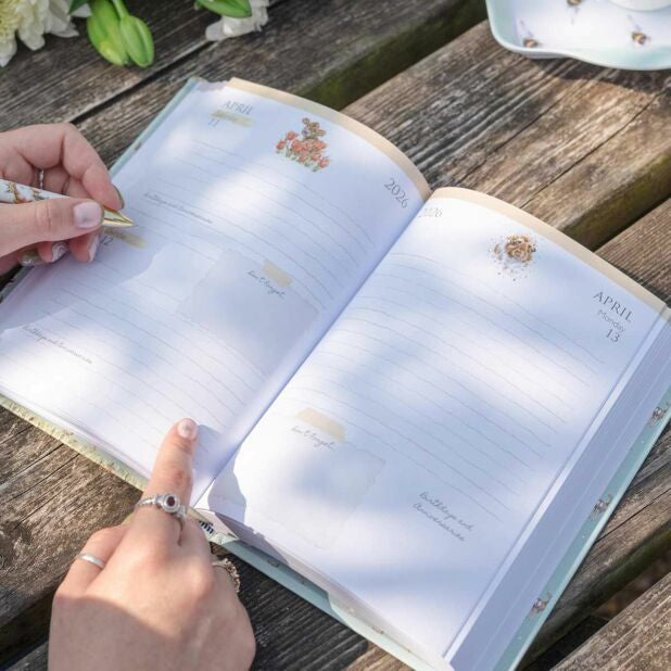 Wrendale Desk Diary 2026 Hardback