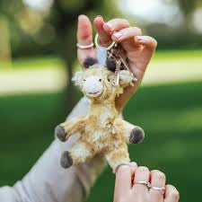 Wrendale Designs ‘Camilla’ Giraffe Keyring or Bag Charm