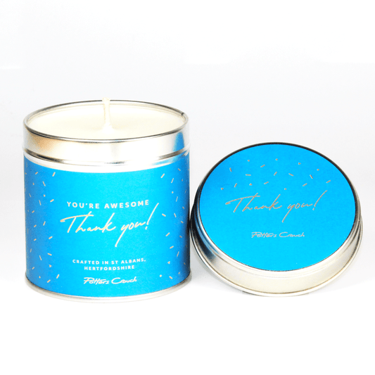 Potters Crouch Thank You Sentiment Candle