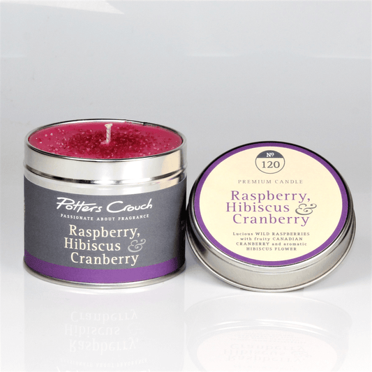 Potters Crouch Raspberry, Hibiscus & Cranberry Candle
