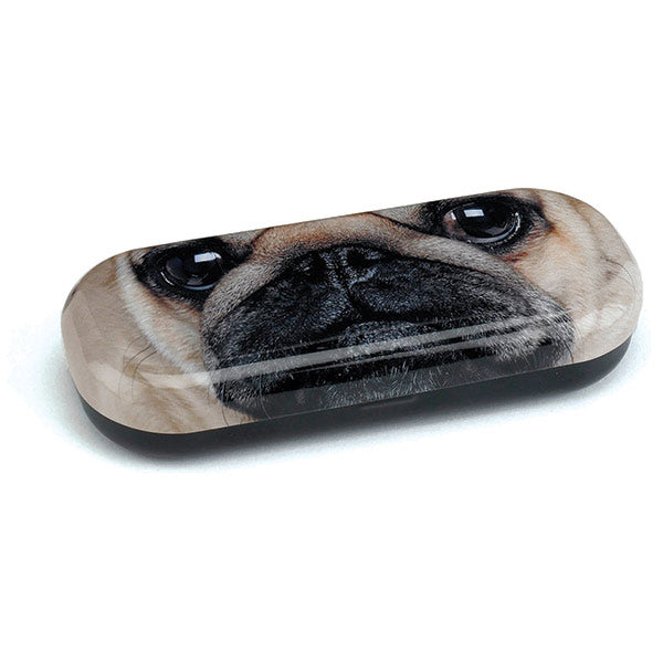 Catseye Pug Glasses Case