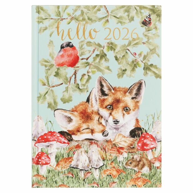 Wrendale Desk Diary 2026 Hardback