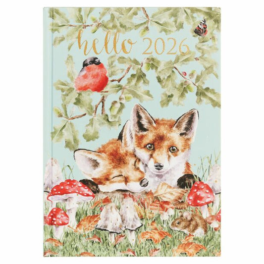 Wrendale Desk Diary 2026 Hardback