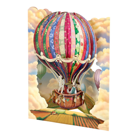 Hot Air Balloon Swing Card by Santoro