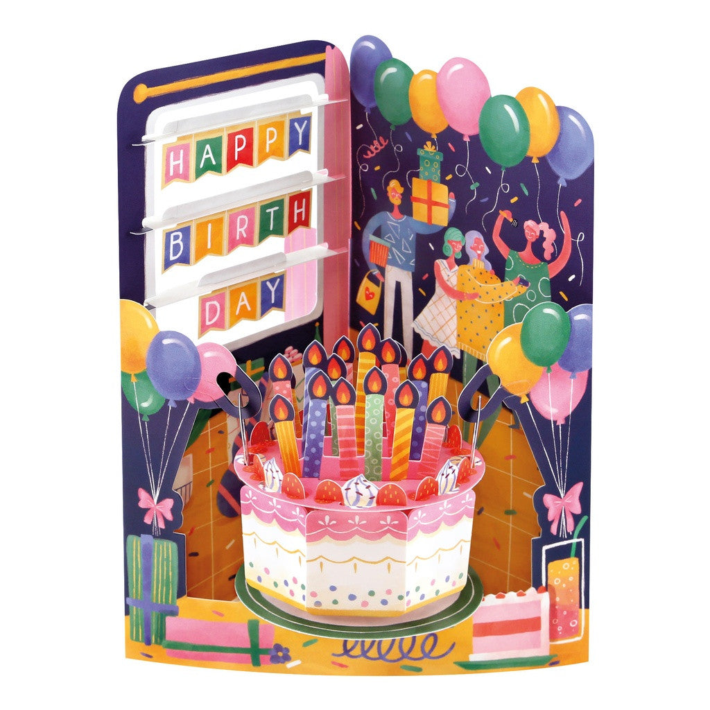 Happy Birthday Swing Card by Santoro