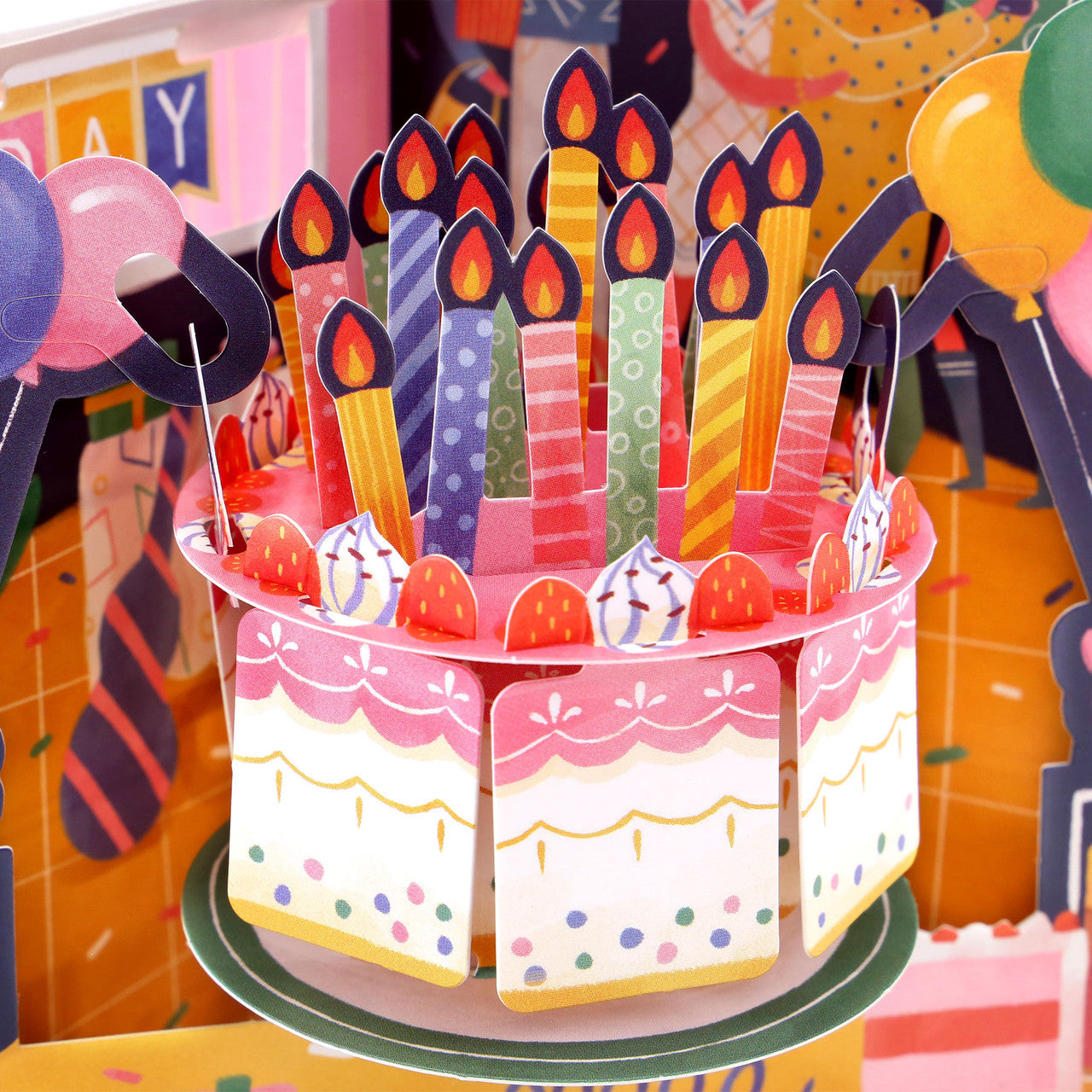 Happy Birthday Swing Card by Santoro