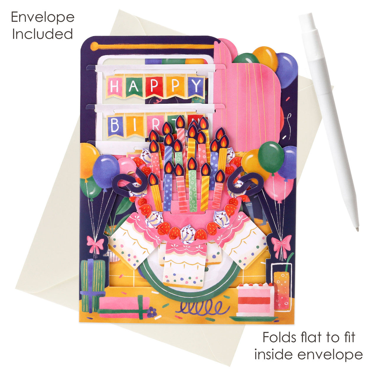 Happy Birthday Swing Card by Santoro