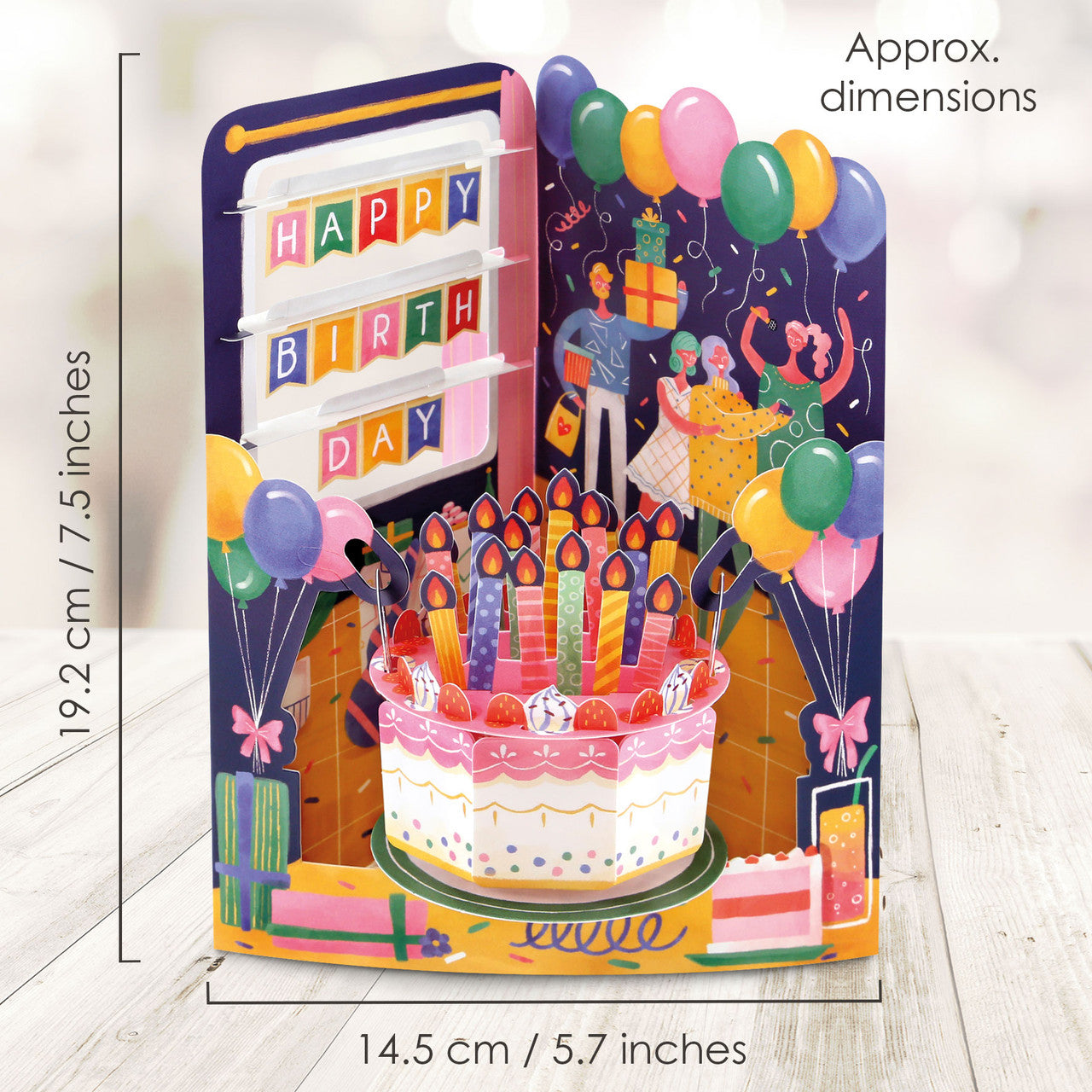 Happy Birthday Swing Card by Santoro