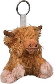 Wrendale Designs ‘Gordon’ Highland Cow Keyring or Bag Charm