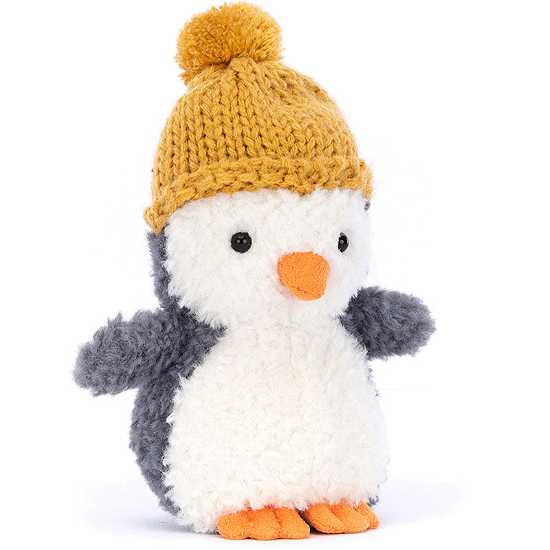 Jellycat Wee Winter Mustard Penguin