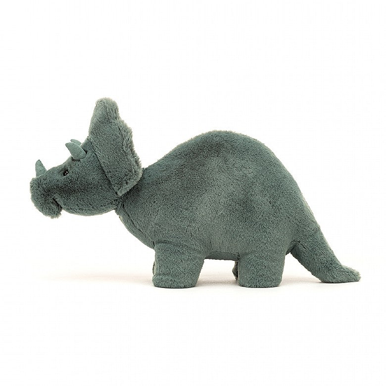 Jellycat Mini Fossilly Triceratops Dino