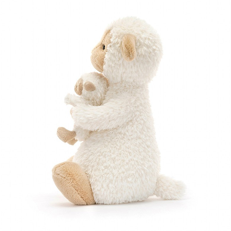 Jellycat Huddles Sheep with baby lamb