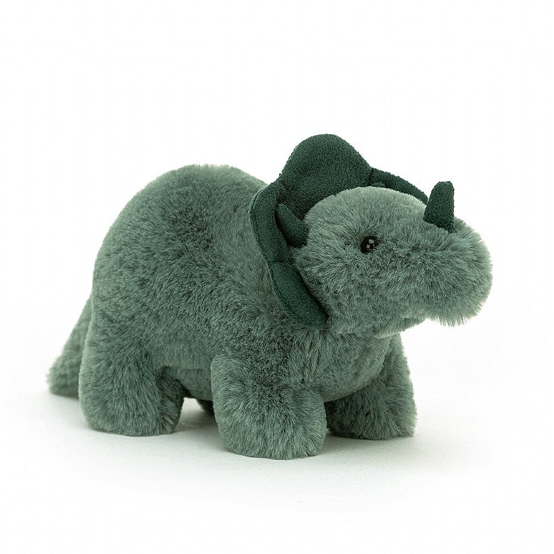 Jellycat Mini Fossilly Triceratops Dino