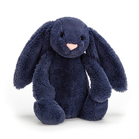 Jellycat Small Bashful Navy Bunny